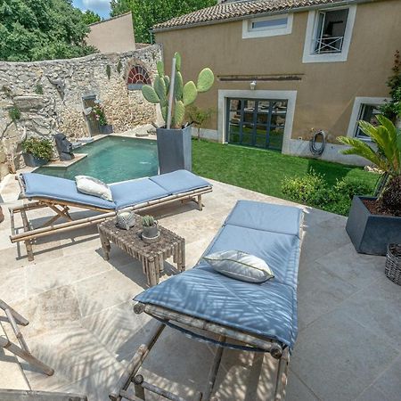 Le Baratier - Demeure De Charme Sauna & Piscine Calvisson Exteriér fotografie
