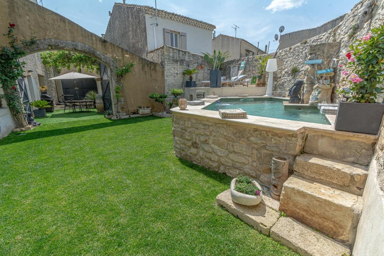 Le Baratier - Demeure De Charme Sauna & Piscine Calvisson Exteriér fotografie