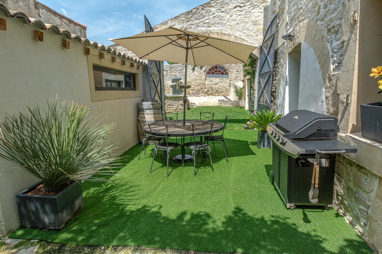 Le Baratier - Demeure De Charme Sauna & Piscine Calvisson Exteriér fotografie